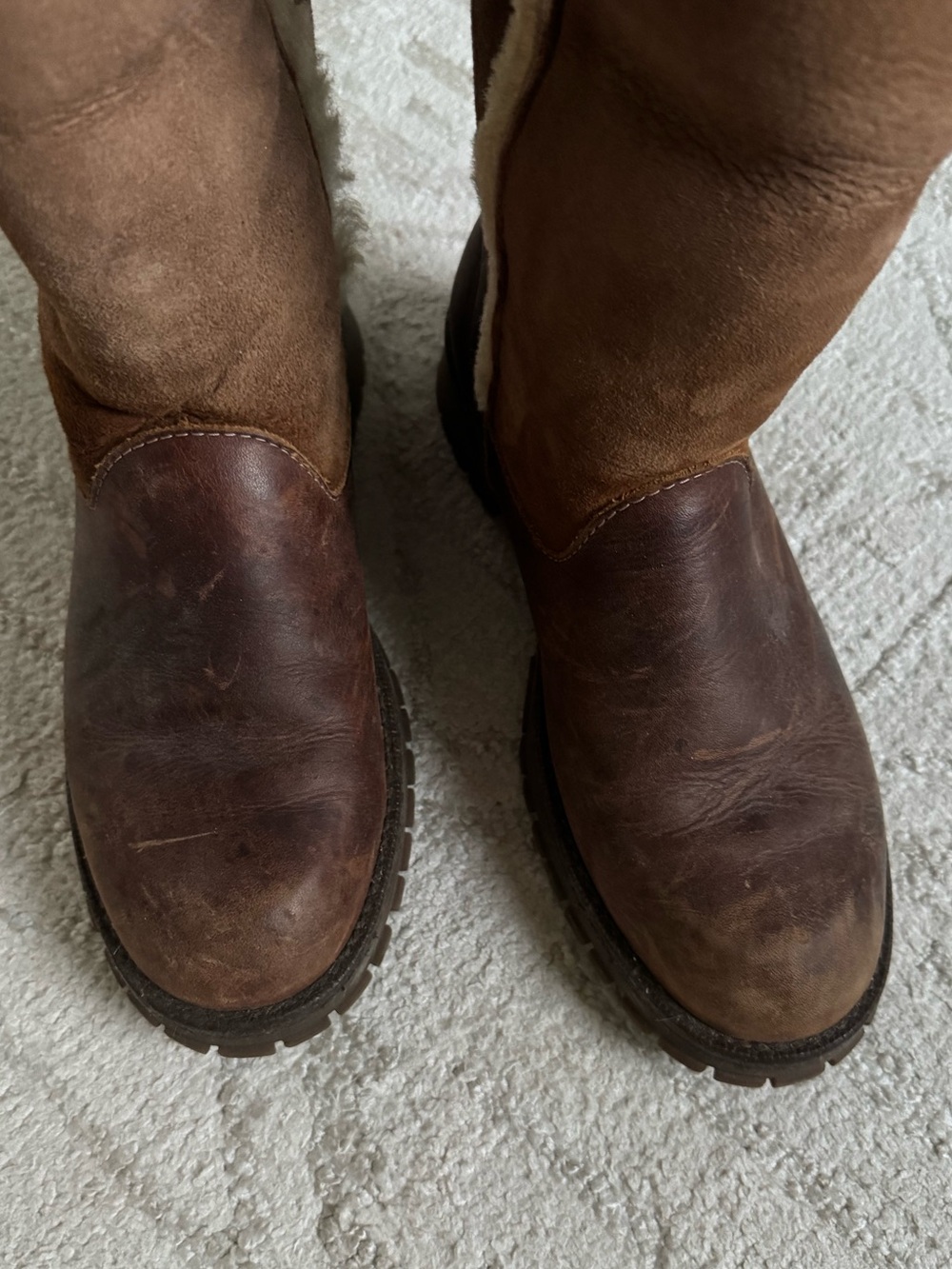 Shearling Cuff Winter Boot - Picture 4 of 8
